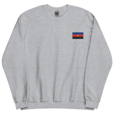 Polyamory Pride Flag Embroidered Sweatshirt